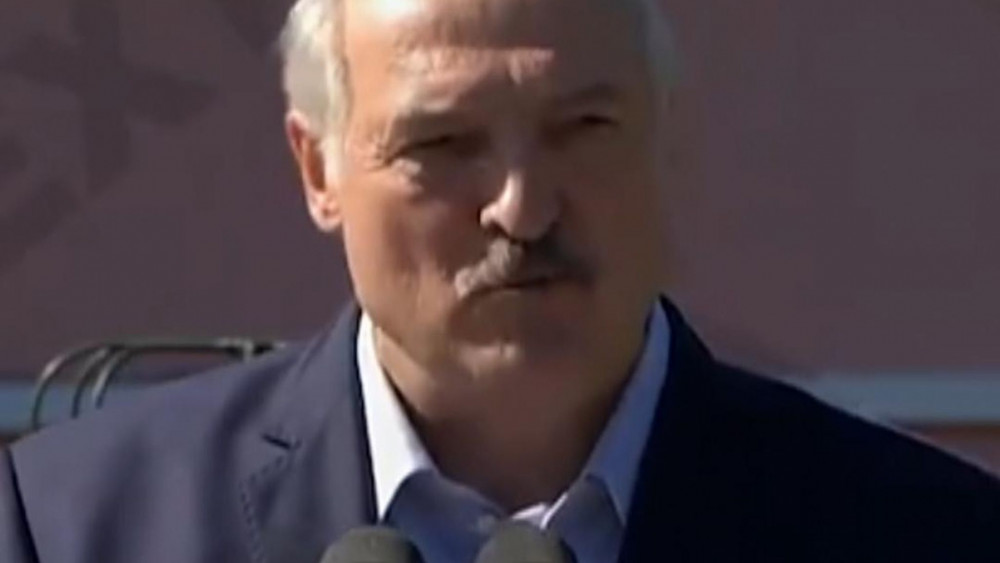 Tổng thống Belarus Alexander Lukashenko - Ảnh: Sky News