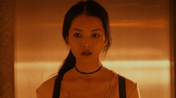 Diễn viên Yu Dương trong phim kinh dị Thang máy.