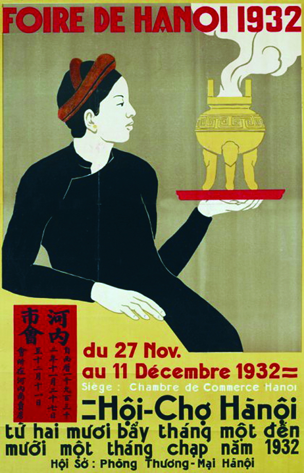 Áp phích quảng cáo Hội chợ Hà Nội năm 1932