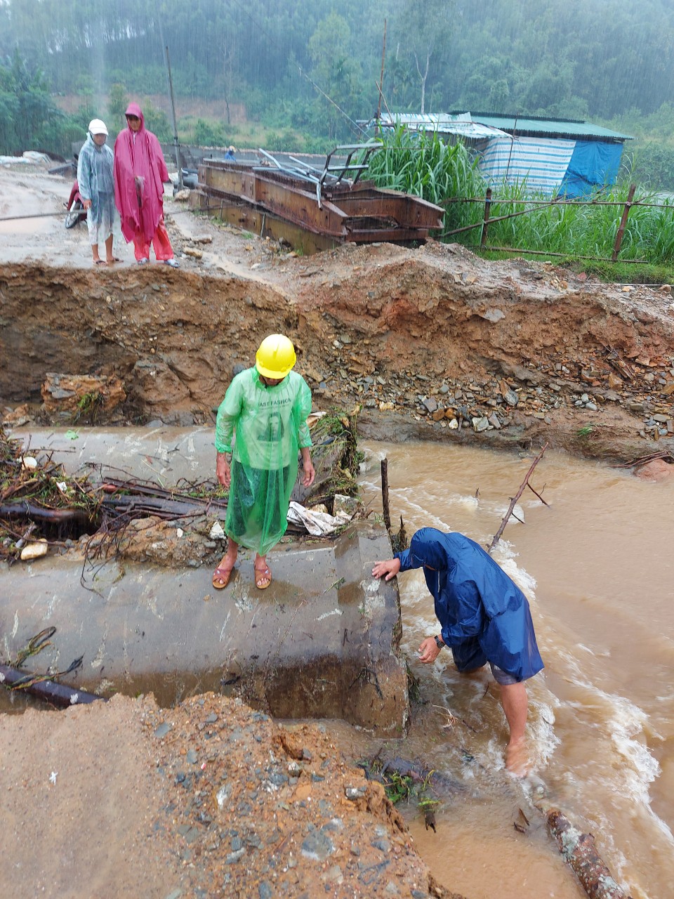 Hai ngày qua xuất hiện mưa lớn trên địa bàn tỉnh Quảng Ngãi 