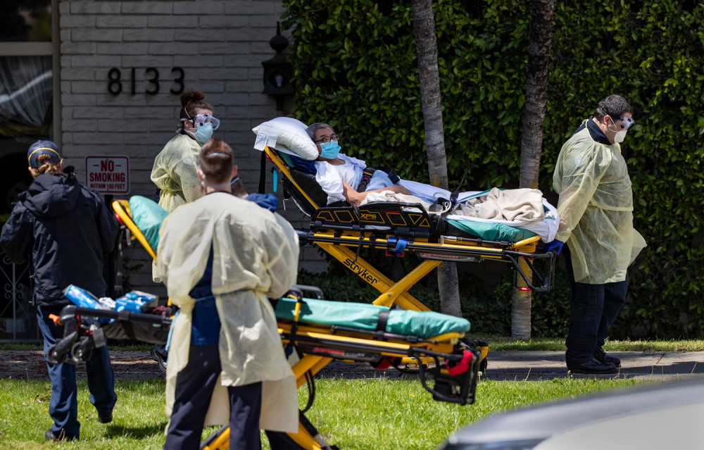 Số ca tử vong do COVID-19  trong viện dưỡng lão cứ tăng cao mỗi ngày - Ảnh: Gina Ferazzi/Getty Images
