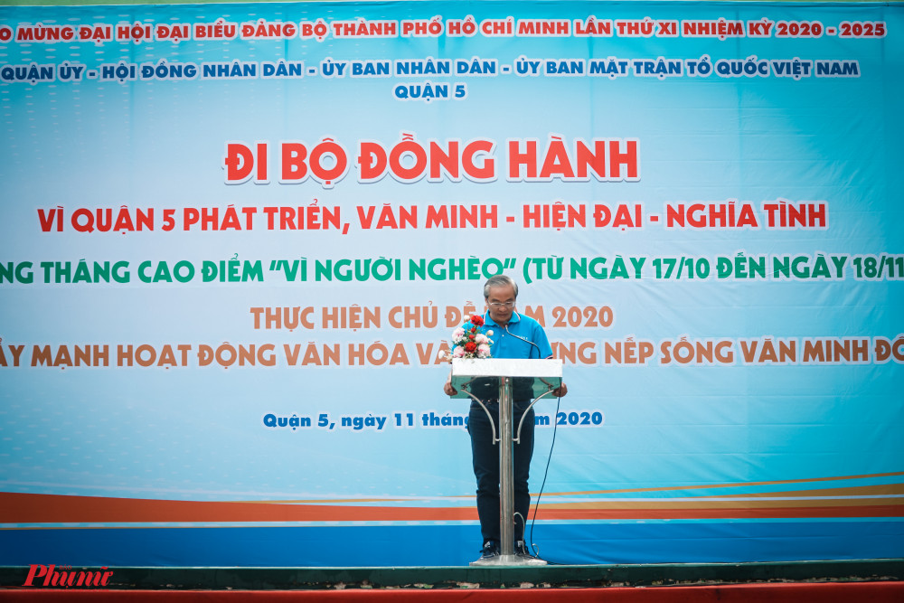 Ông Phạm Quốc Huy – Chủ tịch UBND quận 5