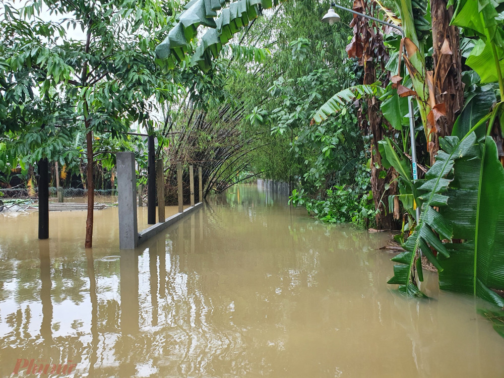 Hồ Hóc Bầu vỡ khiến ít nhất 10 nhà dân bị ảnh hưởng, toàn vùng hạ du bị ngập