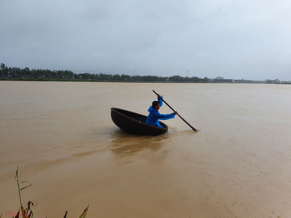 Ngập lụt tại xã Hòa Phong, huyện Hòa Vang, Đà Nẵng