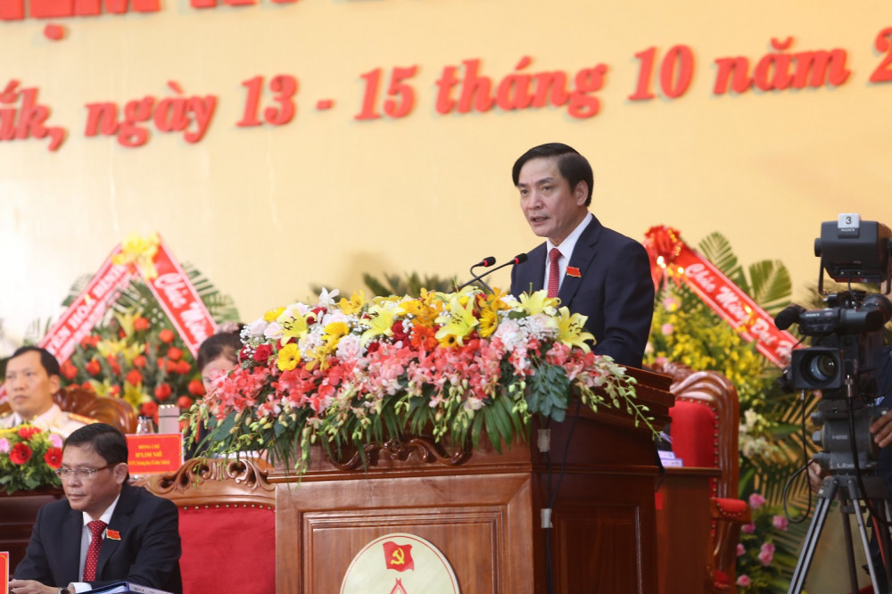 Ông Bùi Văn Cường được tín nhiệm tái đắc cử chức vụ Bí thư Tỉnh ủy Đắk Lắk khóa XVII