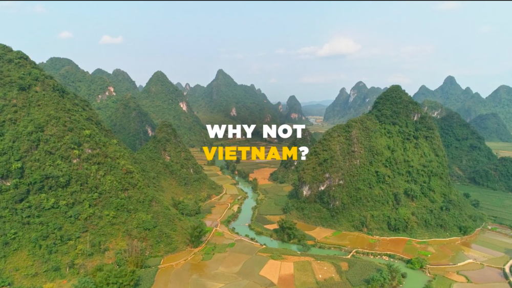 Đoạn clip quảng bá du lịch Việt Nam 30 giây trên kênh CNN kéo dài 6 tháng kể từ 15/10. (Ảnh chụp màn hình_