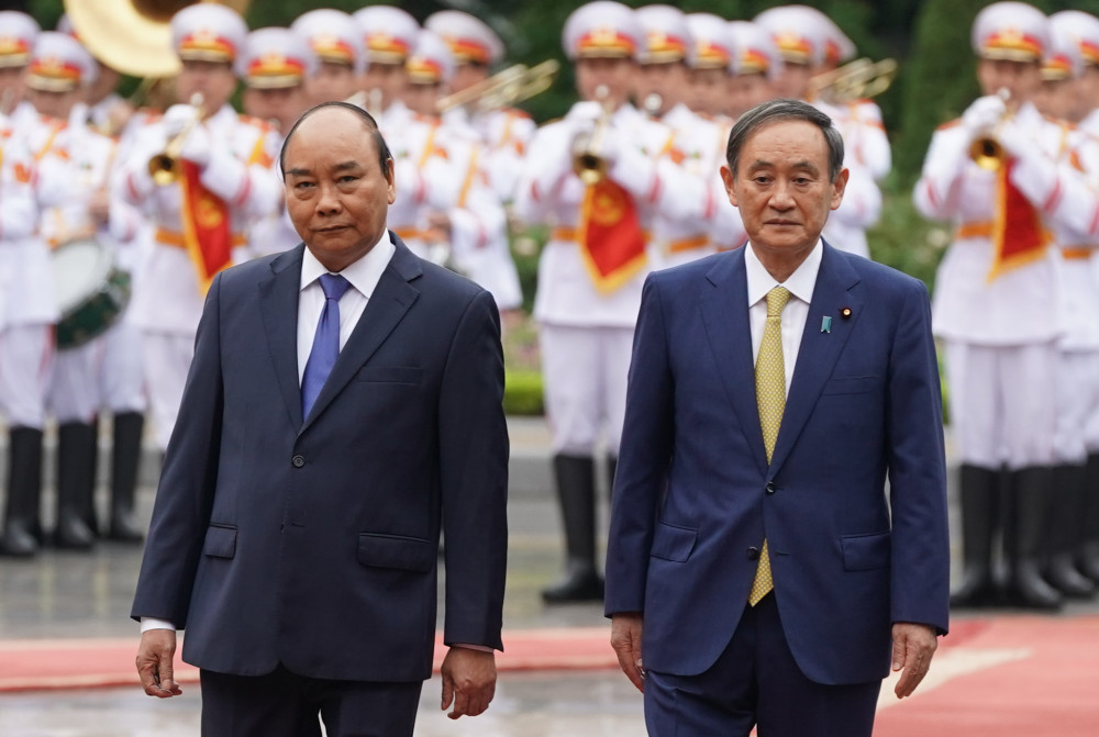Trong chương trình dự kiến, Thủ tướng Việt Nam Nguyễn Xuân Phúc và Thủ tướng Nhật Bản Suga Yoshihide sẽ cùng hội đàm, chứng kiến ký kết văn kiện và gặp gỡ báo chí.