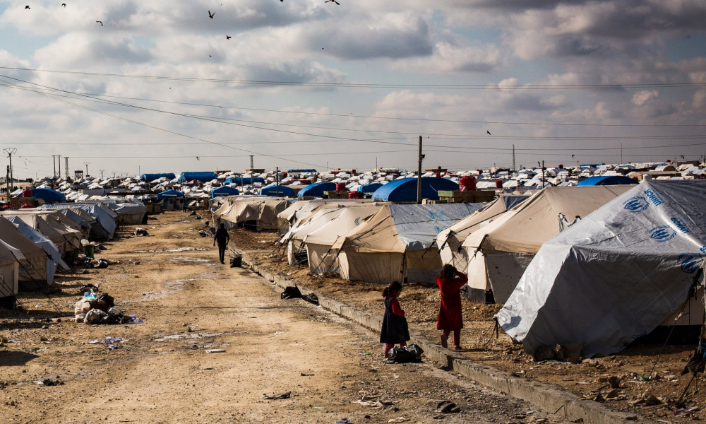 Những gì đang xảy ra bên trong khu trại al-Hawl khiến các tổ chức quốc tế lo lắng - Ảnh: Achilleas Zavallis for The Guardian