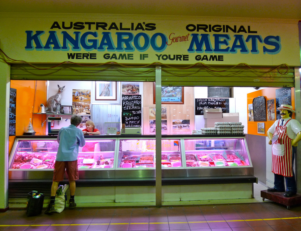 Thịt kangaroo được tiêu thụ rộng rãi như là nguồn thực phẩm hàng ngày tại Australia và thị trường châu Âu - Ảnh: fuchsiadunlop