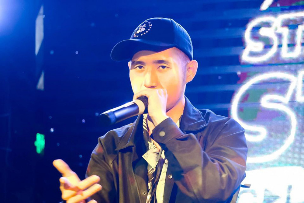 Duy Andy - thành viên team Karik trong chương trình Rap Việt