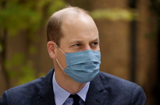 Hoàng tử William từng nhiễm COVID-19 hồi tháng Tư năm nay - Ảnh: Reuters