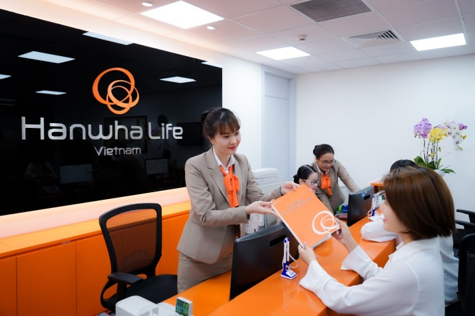 Trung tâm phục vụ khách hàng hiện đại của Hanwha Life Việt Nam. Ảnh: Hanwha Life Việt Nam cung cấp