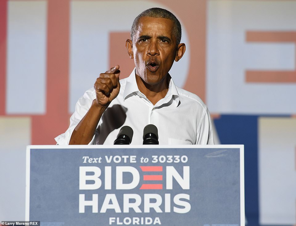 Cựu Tổng thống Barack Obama vận động tranh cử quyết liệt cho ông Joe Biden tại bang Georgia và Miami.