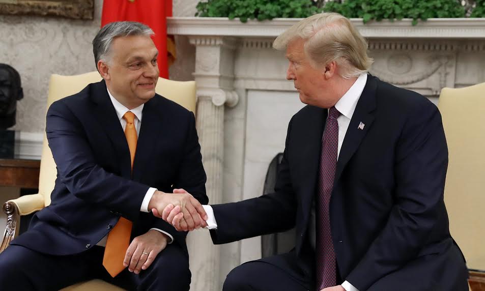 Thủ tướng Viktor Orbán và Tổng thống Donald Trump tại Nhà Trắng hồi tháng 5/2019. Ảnh: Getty Images