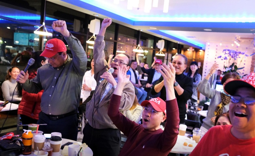 Cộng đồng người Việt ở Texas ăn mừng chiến thắng của ông Trump tại bang.