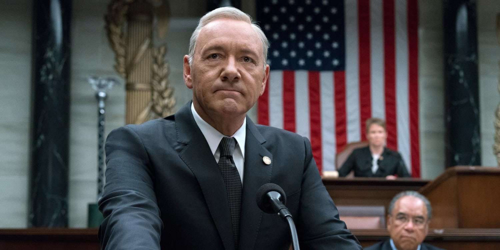 Nam diễn viên Kevin Spacey làm nên thành công của House of Cards.