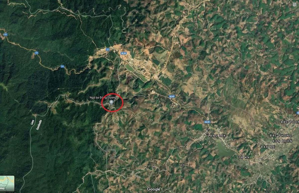 Qua Google Maps, các bản đồ rừng của Việt Nam xuất hiện \