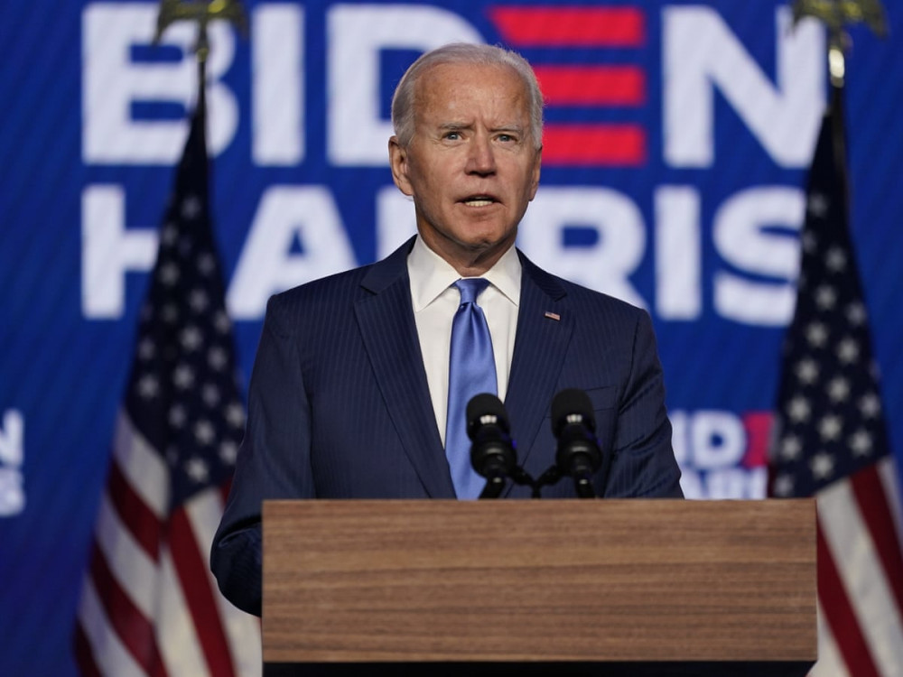 Ứng cử viên Joe Biden có bài phát biểu trước nước Mỹ sau khi giành được hơn 74 triệu phiếu bầu, con số kỷ lục từ trước đến nay.