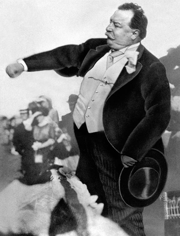Ảnh chụp tổng thống William Howard Taft năm 1912 - Ảnh: AP