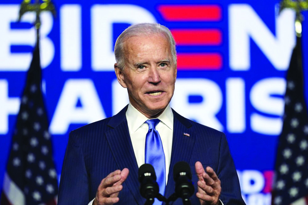 Ông Joe Biden kêu gọi “cho nhau cơ hội” dù trước đó tuyên bố rằng, lý do thúc đẩy ông ra tranh cử tổng thống là vì ông Donald Trump làm cho “linh hồn quốc gia đang bị đe dọa” - Ảnh: Reuters