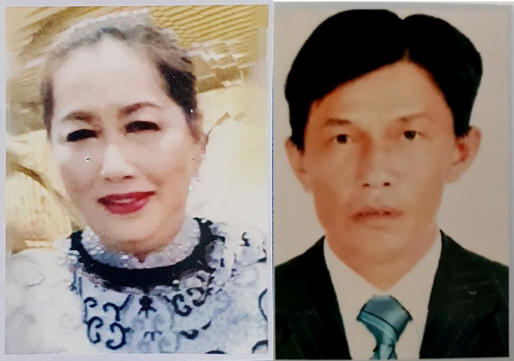 Hai người có liên quan đến vụ án: Nguyễn Thị Kim Hạnh (Mười Tường) và Nguyễn Hoàng Út (Út Mạnh)
