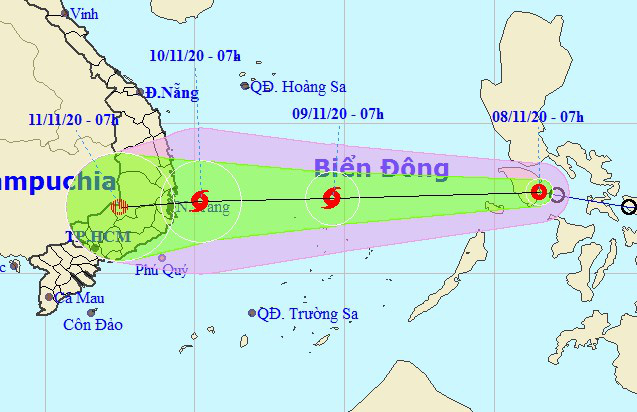 Áp thấp nhiệt đới đi vào biển Đông có thể mạnh lên thành bão