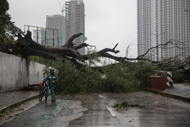 Khi bão Vamco đi qua - Ảnh: Getty Images