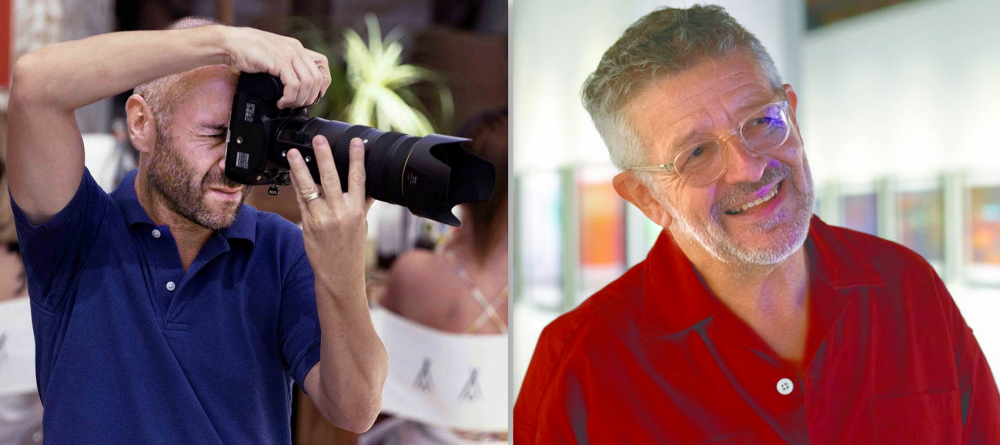 Nhiếp ảnh gia Alexandre Garel (trái), Philip Vandenberghe