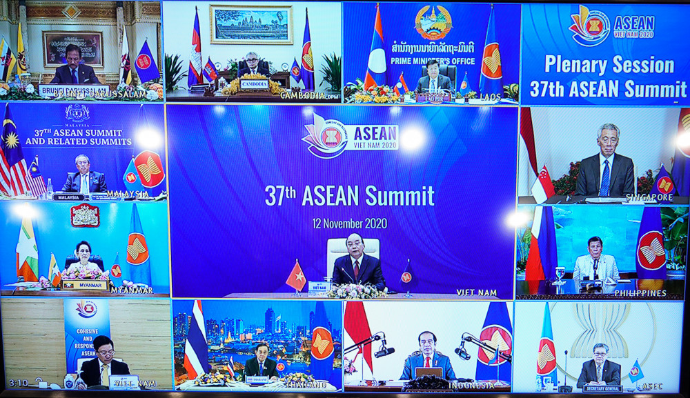 Lãnh đạo các nước ASEAN tham gia Hội nghị.