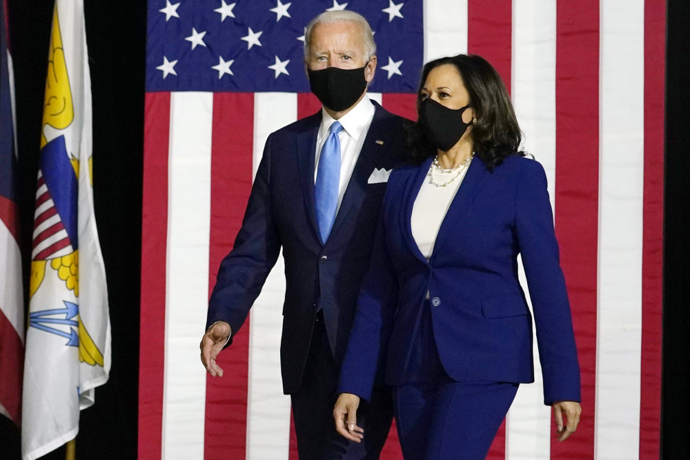 Ông Joe Biden và bà Kamala Harris