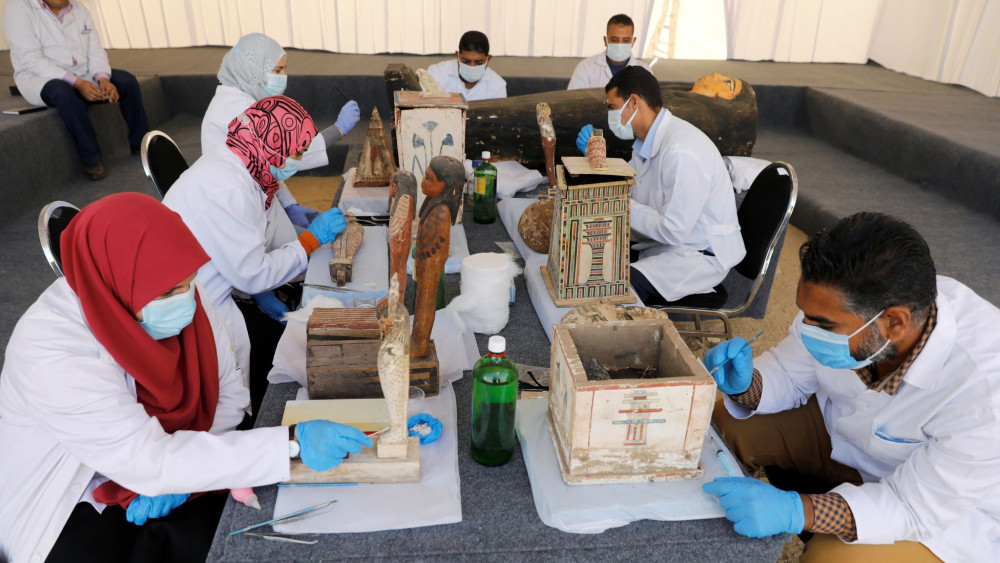 Các nhà khảo cổ đang nghiên cứu để tìm cho ra bí quyết ướp xác của người xưa - Ảnh: Reuters