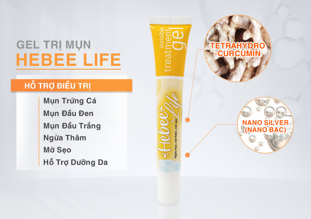 Tinh chất Tetrahydrocurcumin từ củ nghệ trắng và Nano Silver có tính khử khuẩn cực mạnh