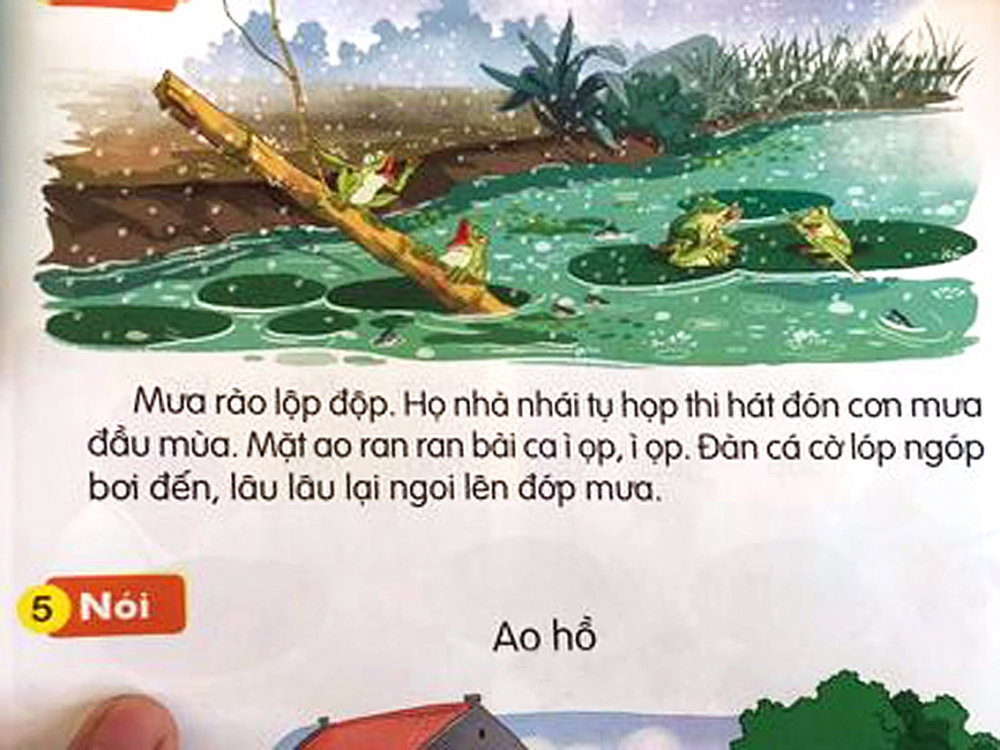 Nhiều đoạn văn trong sách giáo khoa Tiếng Việt  lớp Một của bộ  Kết nối tri thức và cuộc sống được  cho là quá dài,  khó đọc và khó nhớ với học sinh
