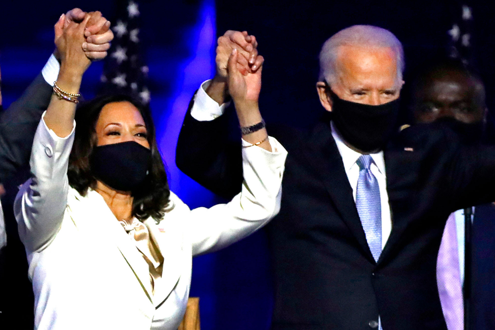 Ông Biden và Phó Tổng thống đắc cử Kamala Harris đã thông báo về các thành viên trong đội ngũ truyền thông cấp cao của Nhà Trắng, gọi họ là những phụ nữ “đa dạng, giàu kinh nghiệm và tài năng” - Ảnh: CNBC