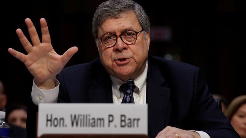 Bộ trưởng Tư pháp Hoa Kỳ Bill Barr nói không có bằng chứng về gian lận bầu cử.