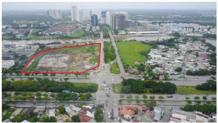 Khu IV thuộc dự án Khu dân cư ven sông được Công ty Tân Thuận bán lại cho Quốc Cường Gia Lai