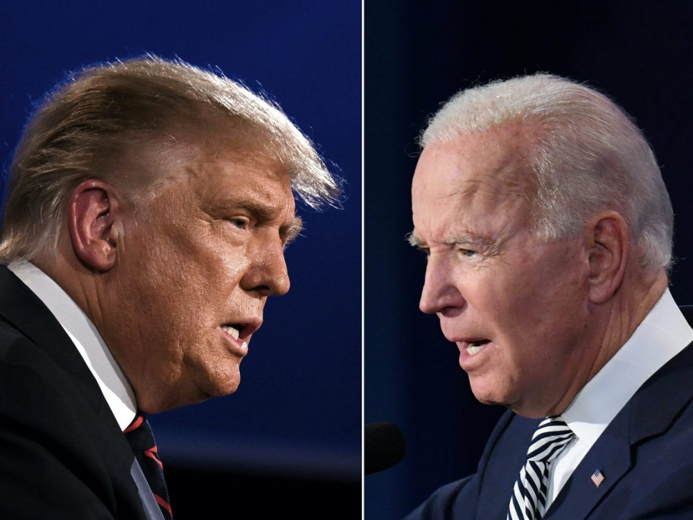 Tổng thống Mỹ Donald Trump và Tổng thống đắc cử Joe Biden. Đại cử tri đoàn được thiết lập để xác nhận chiến thắng trong cuộc bầu cử của ông Biden, mặc dù ông Trump vẫn chưa nhượng bộ - Ảnh: Business Insider