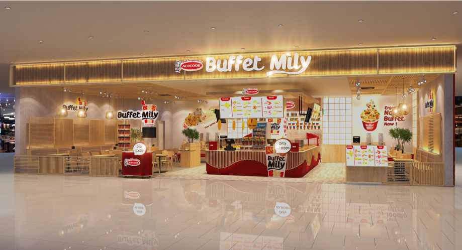 Hình ảnh Nhà hàng Buffet Mì ly của Acecook Việt Nam tại tầng 1, Aeon Hải Phòng