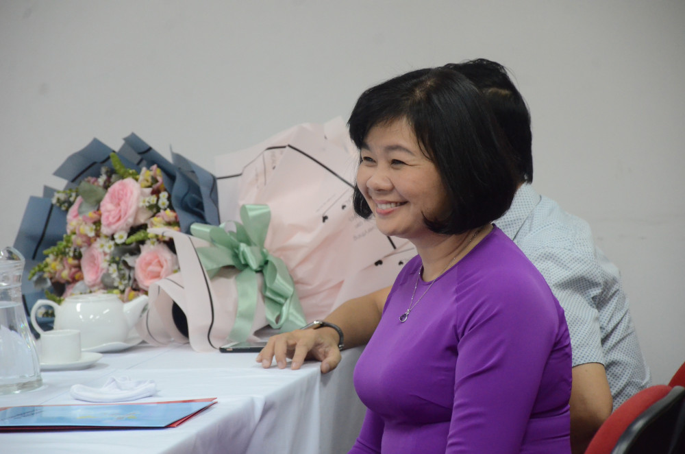 Bà Lý Việt Trung có hơn 10 năm công tác