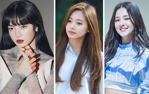 3 gương mặt người đẹp đến từ châu Á lọt vào top 10 gương mặt đẹp nhất năm 2020 (từ trái sang) gồm: