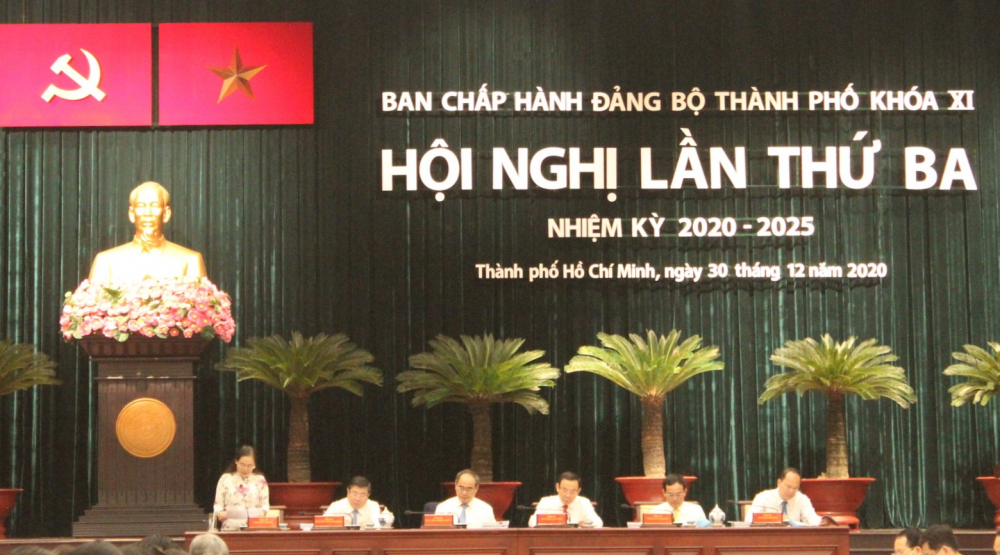 Hội nghị Ban Chấp hành Đảng bộ TPHCM khóa XI, lần III.