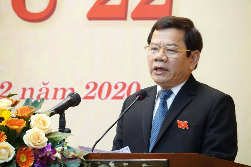 Ông Đặng Văn Minh, Chủ tịch UBND tỉnh Quảng Ngãi 