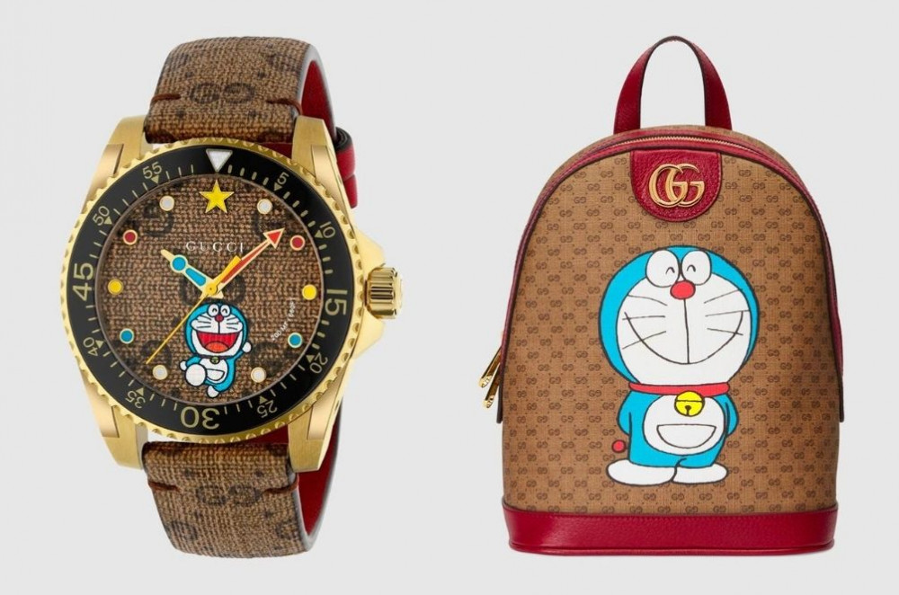 Bộ sưu tập Doraemon Gucci là sự kết hợp hoàn hảo giữa thương hiệu thời trang nổi tiếng và chú mèo robot đáng yêu, hãy xem ảnh để chiêm ngưỡng sự độc đáo của bộ sưu tập này.