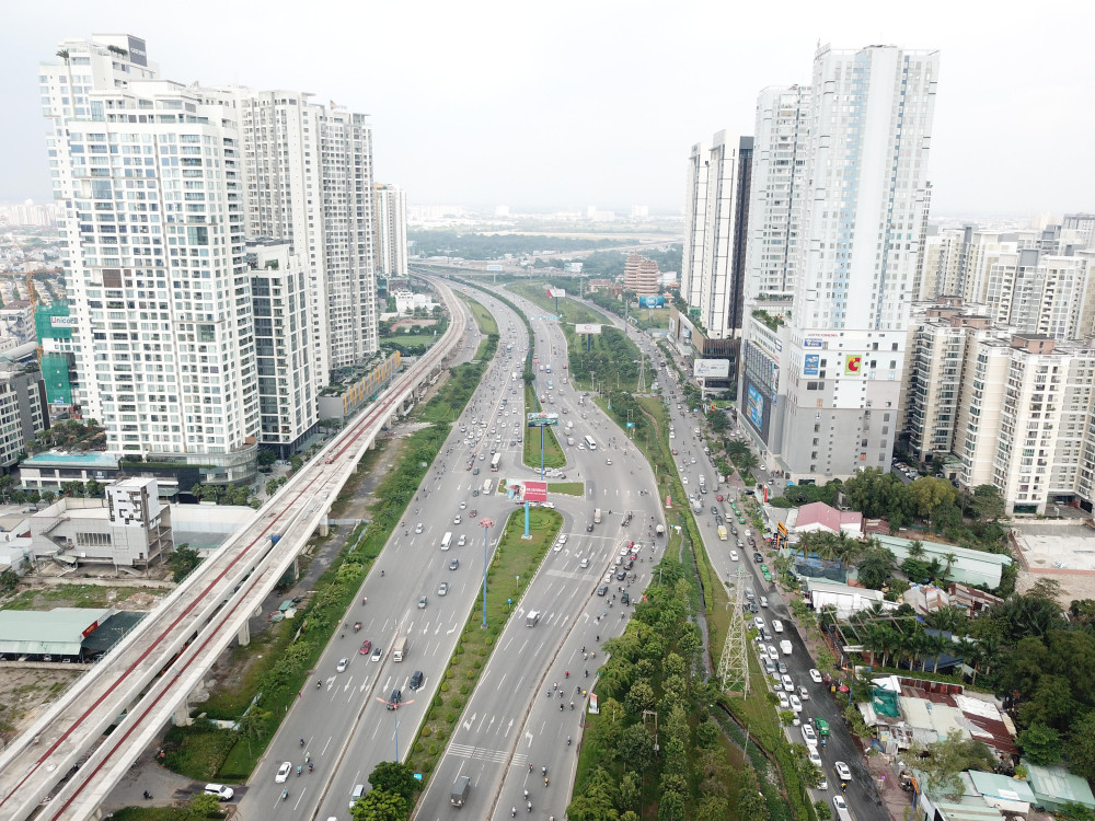 Phát triển hệ thống giao thông là 1 trong 4 nhiệm vụ hết sức quan trọng trong phát triển đô thị