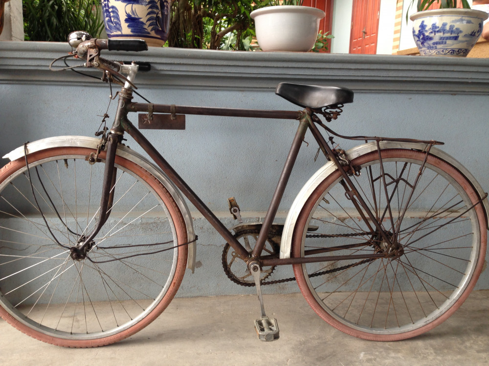 Chiếc xe đạp cũ của ngoại  Báo Người lao động