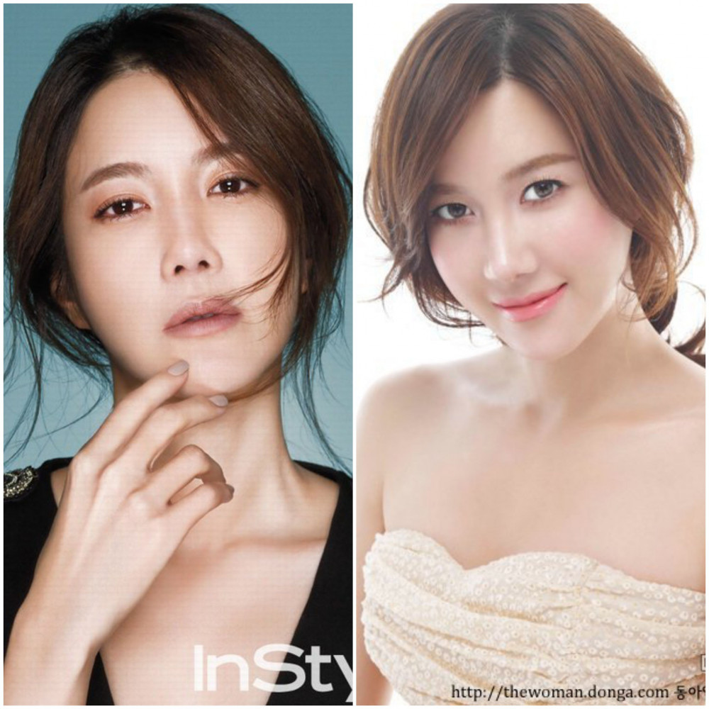 Lee Ji Ah khoe nhan sắc tuổi trẻ với son môi hồng.