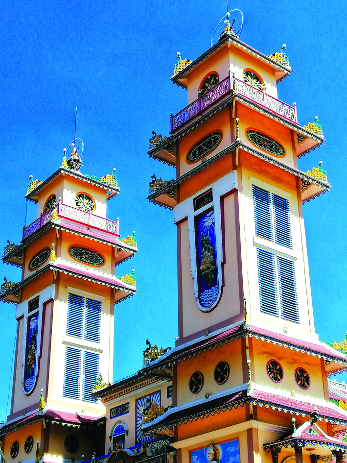 Tòa thánh Tây Ninh - công trình tâm linh với kiến trúc độc đáo