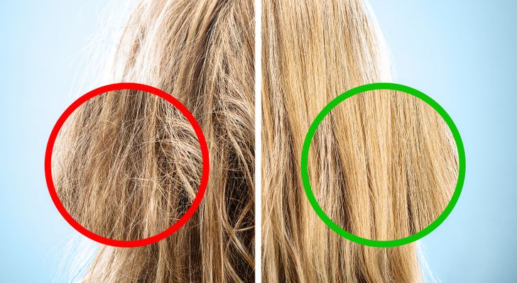 2. sử dụng sai loại lược Sử dụng loại lược phù hợp có thể giúp tóc bạn không bị gãy rụng và ngăn ngừa tình trạng tóc khó vào nếp. Nếu bạn có mái tóc xoăn gợn sóng, hãy chọn lược mái chèo vì nó sẽ dễ dàng tháo các nút thắt hơn.