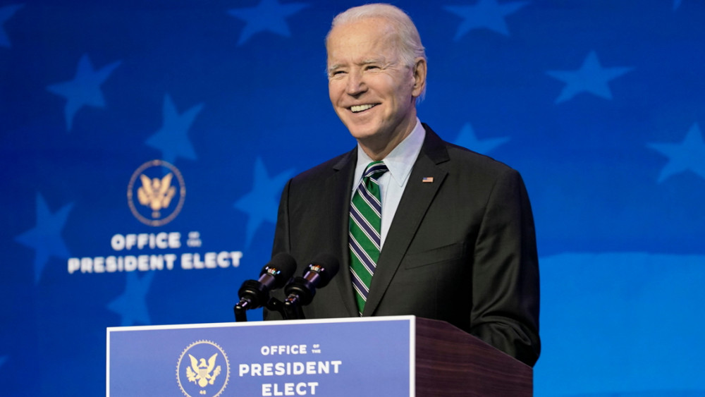 Trong lễ nhậm chức (trưa 20/1 theo giờ Mỹ), ông Joe Biden dự kiến sẽ có bài phát biểu  để hàn gắn một quốc gia vốn đang chia rẽ, suy sụp vì đại dịch - Ảnh: AP
