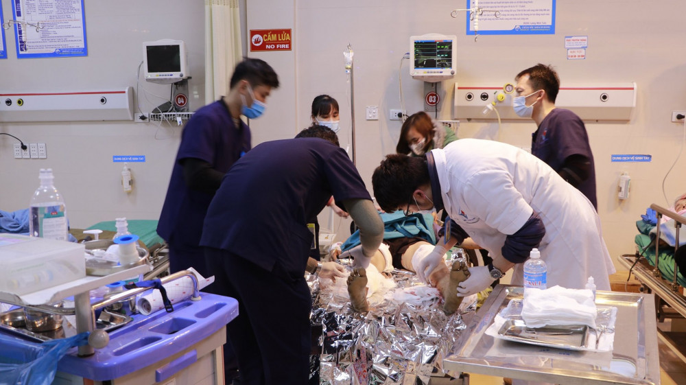 Bệnh viện Đa khoa Hùng Vương liên tiếp nhận hai bệnh nhân bị cùng một con chó pitpull cắn trong 2 ngày